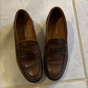 Men's Elegant Brown Leather Loafers